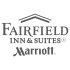 Fairfield Inn & Suites by Marriott logo with signature roofline icon and serif typography.