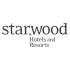 Starwood Hotels and Resorts corporate logo in grayscale with serif typography.
